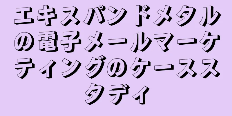 エキスパンドメタルの電子メールマーケティングのケーススタディ
