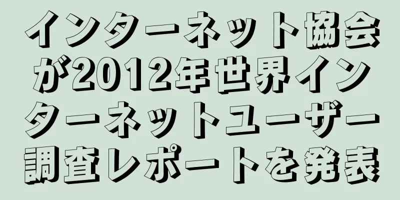 インターネット協会が2012年世界インターネットユーザー調査レポートを発表