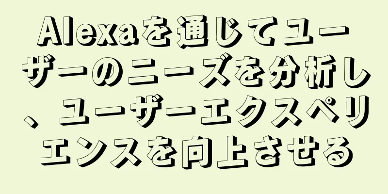 Alexaを通じてユーザーのニーズを分析し、ユーザーエクスペリエンスを向上させる