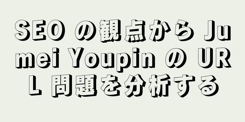 SEO の観点から Jumei Youpin の URL 問題を分析する
