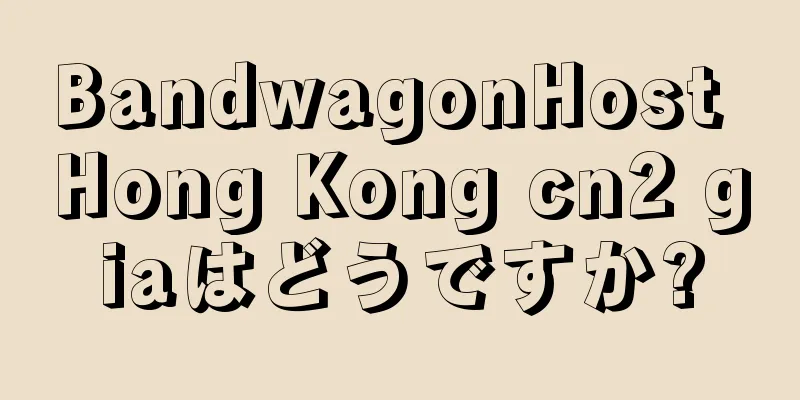 BandwagonHost Hong Kong cn2 giaはどうですか?