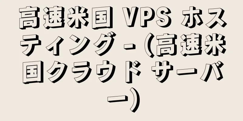 高速米国 VPS ホスティング - (高速米国クラウド サーバー)