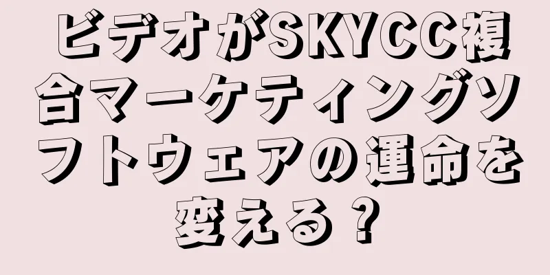 ビデオがSKYCC複合マーケティングソフトウェアの運命を変える？