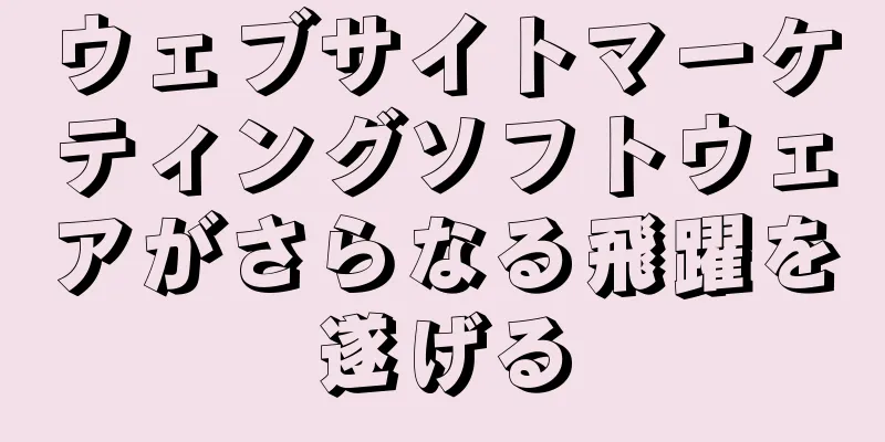ウェブサイトマーケティングソフトウェアがさらなる飛躍を遂げる