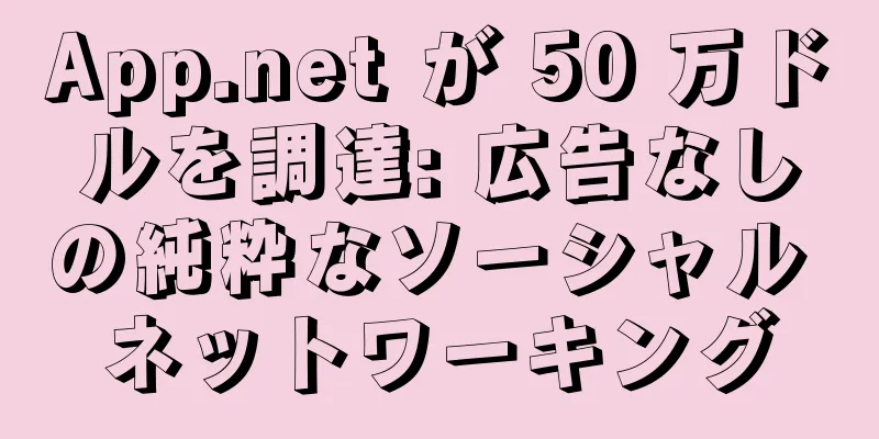 App.net が 50 万ドルを調達: 広告なしの純粋なソーシャル ネットワーキング