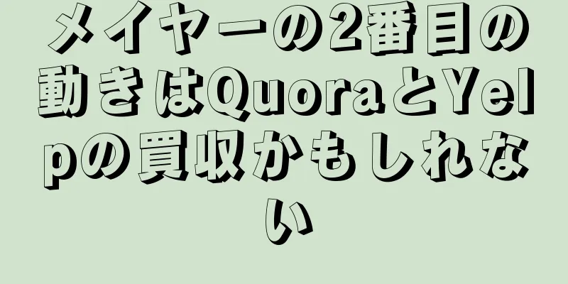 メイヤーの2番目の動きはQuoraとYelpの買収かもしれない