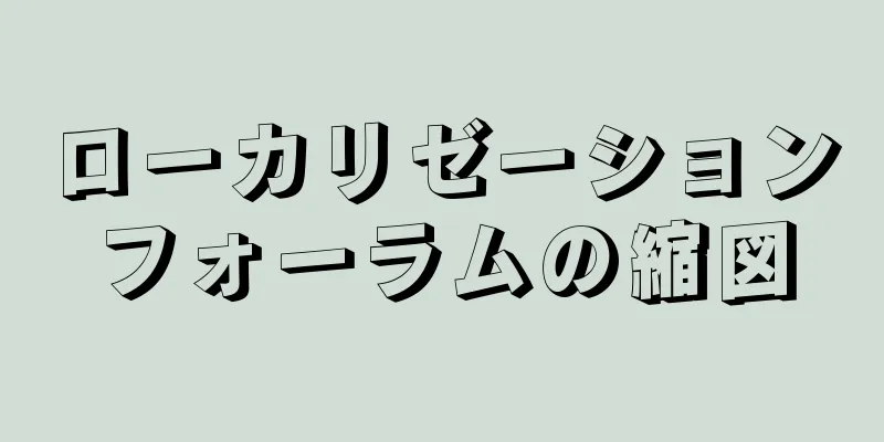 ローカリゼーションフォーラムの縮図