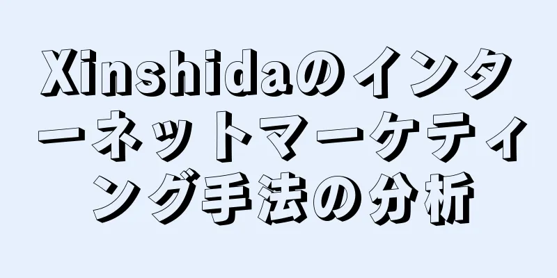 Xinshidaのインターネットマーケティング手法の分析