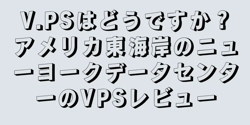 V.PSはどうですか？アメリカ東海岸のニューヨークデータセンターのVPSレビュー