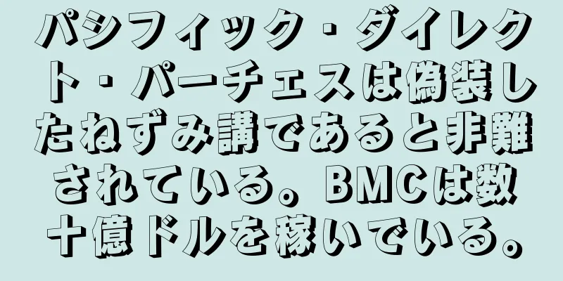 パシフィック・ダイレクト・パーチェスは偽装したねずみ講であると非難されている。BMCは数十億ドルを稼いでいる。