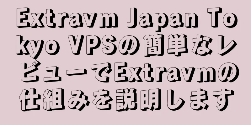 Extravm Japan Tokyo VPSの簡単なレビューでExtravmの仕組みを説明します