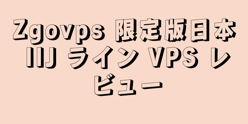 Zgovps 限定版日本 IIJ ライン VPS レビュー