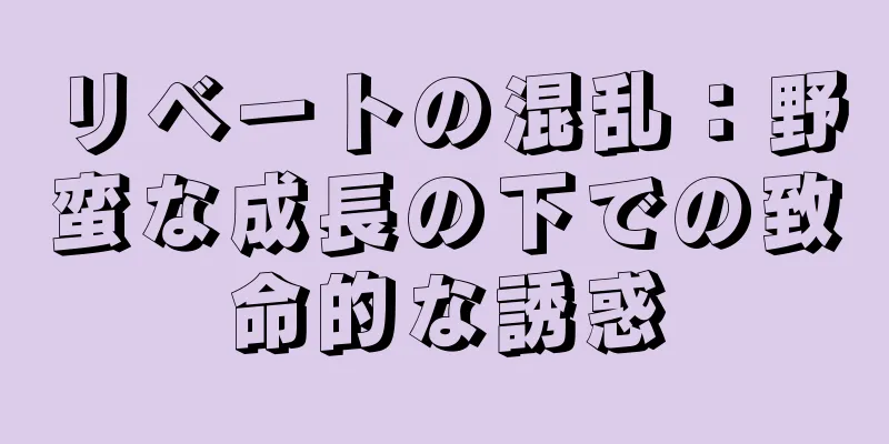 リベートの混乱：野蛮な成長の下での致命的な誘惑