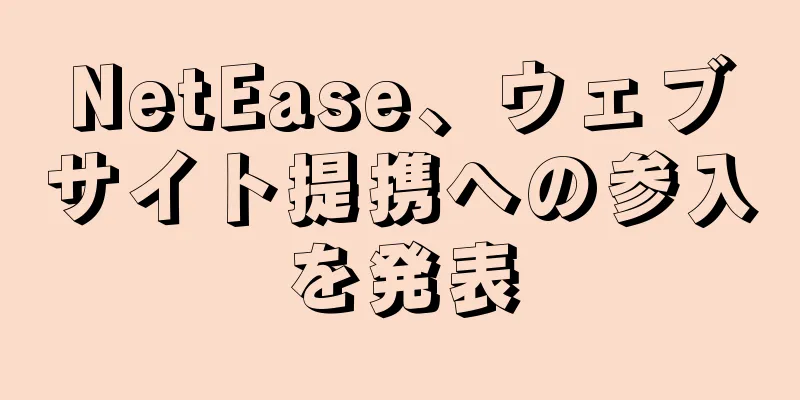NetEase、ウェブサイト提携への参入を発表