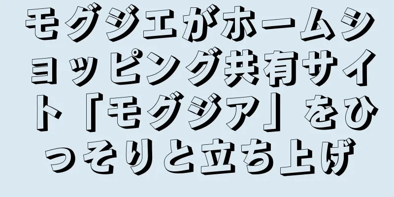 モグジエがホームショッピング共有サイト「モグジア」をひっそりと立ち上げ