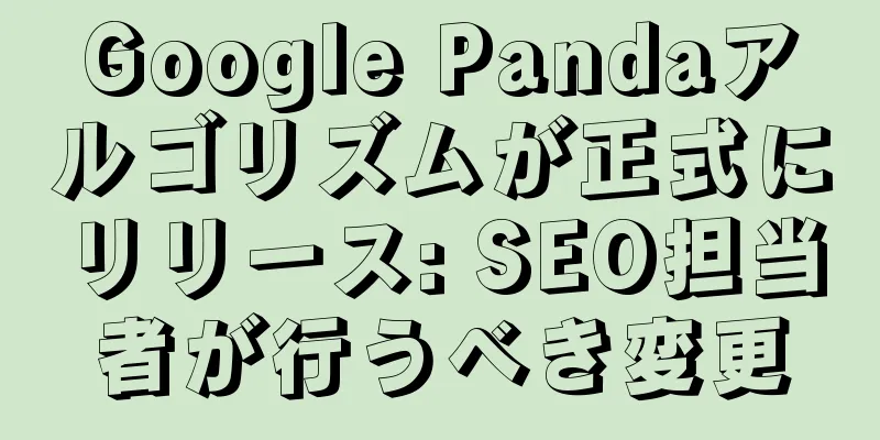 Google Pandaアルゴリズムが正式にリリース: SEO担当者が行うべき変更