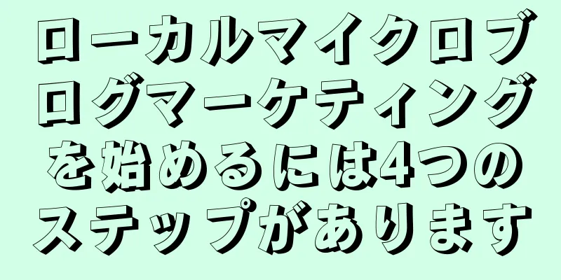 ローカルマイクロブログマーケティングを始めるには4つのステップがあります