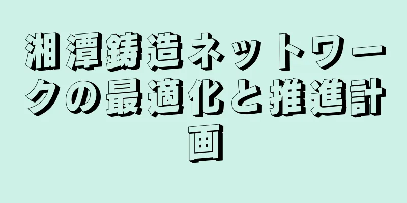 湘潭鋳造ネットワークの最適化と推進計画