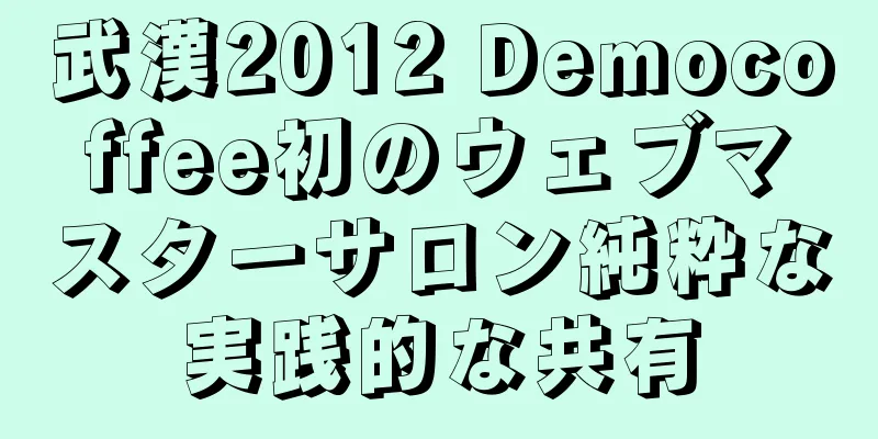 武漢2012 Democoffee初のウェブマスターサロン純粋な実践的な共有