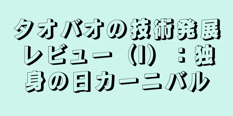 タオバオの技術発展レビュー（I）：独身の日カーニバル