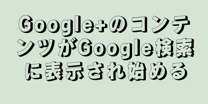 Google+のコンテンツがGoogle検索に表示され始める