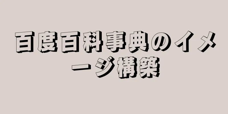 百度百科事典のイメージ構築
