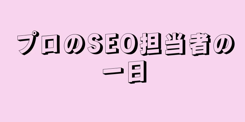 プロのSEO担当者の一日