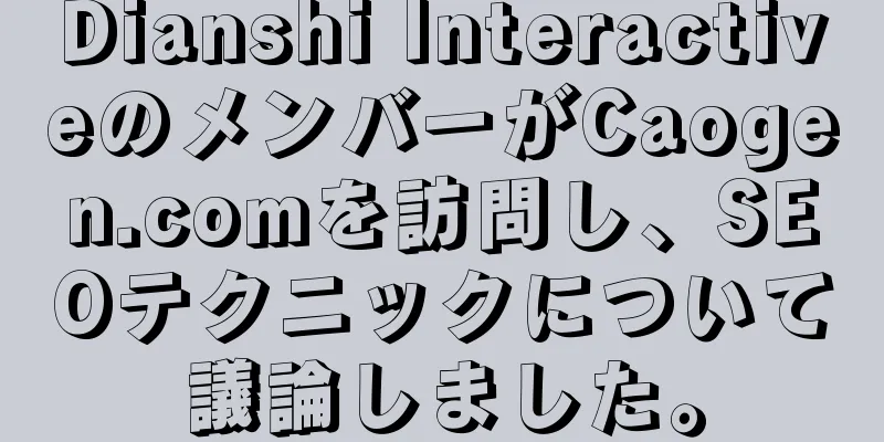 Dianshi InteractiveのメンバーがCaogen.comを訪問し、SEOテクニックについて議論しました。