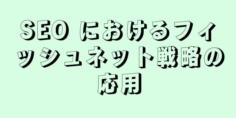 SEO におけるフィッシュネット戦略の応用