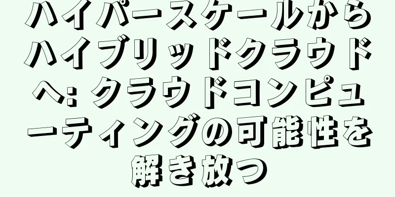 ハイパースケールからハイブリッドクラウドへ: クラウドコンピューティングの可能性を解き放つ