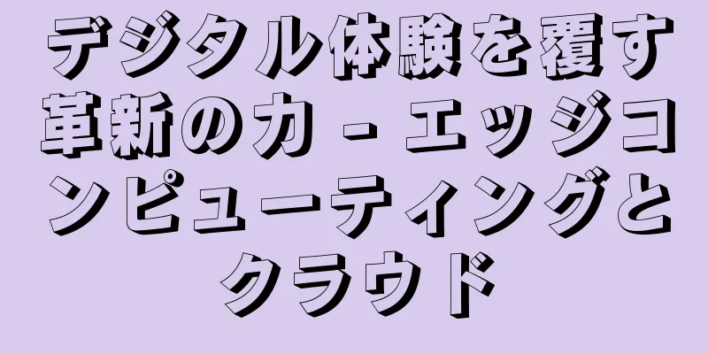 デジタル体験を覆す革新の力 - エッジコンピューティングとクラウド