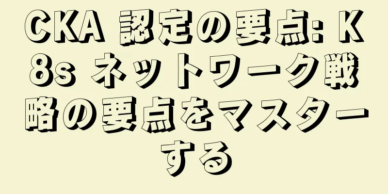 CKA 認定の要点: K8s ネットワーク戦略の要点をマスターする