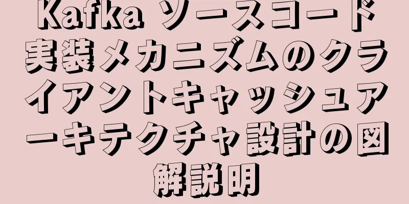 Kafka ソースコード実装メカニズムのクライアントキャッシュアーキテクチャ設計の図解説明