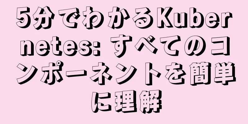 5分でわかるKubernetes: すべてのコンポーネントを簡単に理解