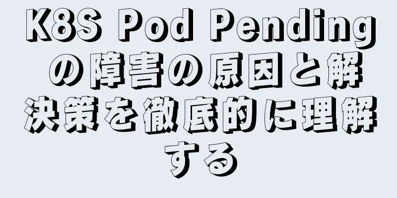 K8S Pod Pending の障害の原因と解決策を徹底的に理解する
