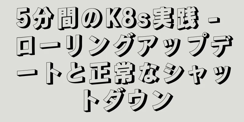 5分間のK8s実践 - ローリングアップデートと正常なシャットダウン