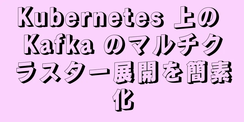 Kubernetes 上の Kafka のマルチクラスター展開を簡素化