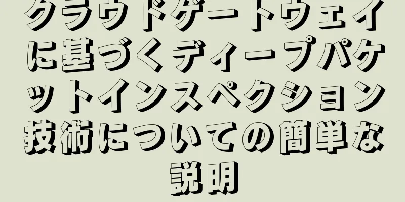 クラウドゲートウェイに基づくディープパケットインスペクション技術についての簡単な説明