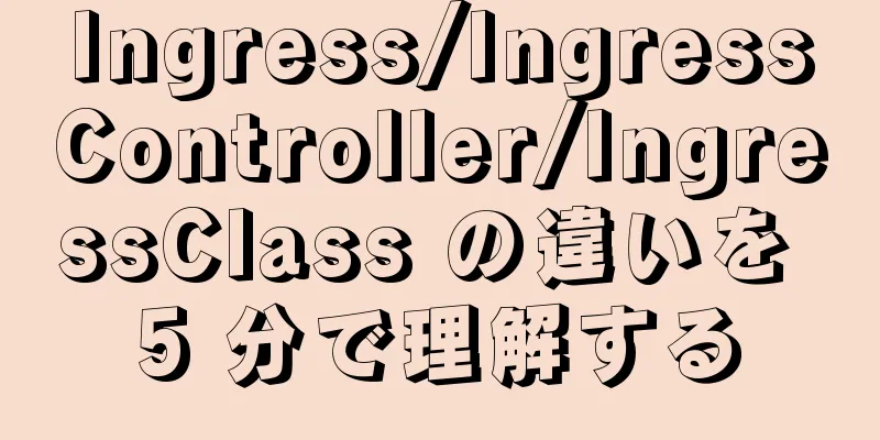 Ingress/IngressController/IngressClass の違いを 5 分で理解する