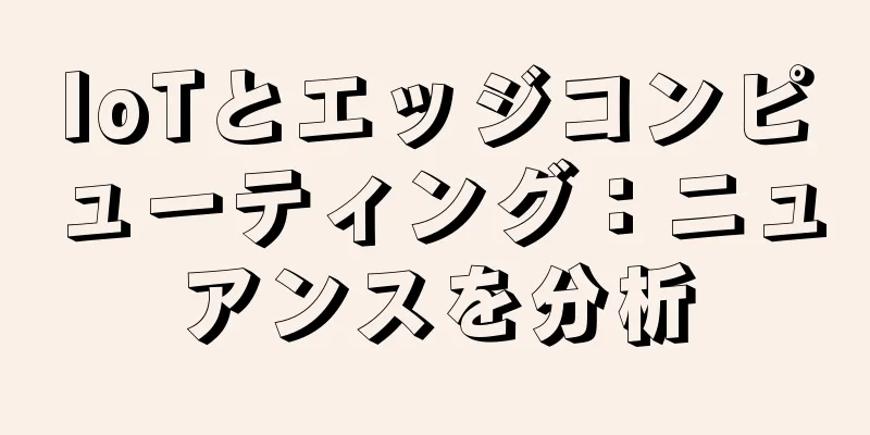 IoTとエッジコンピューティング：ニュアンスを分析