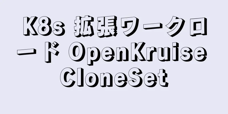 K8s 拡張ワークロード OpenKruise CloneSet