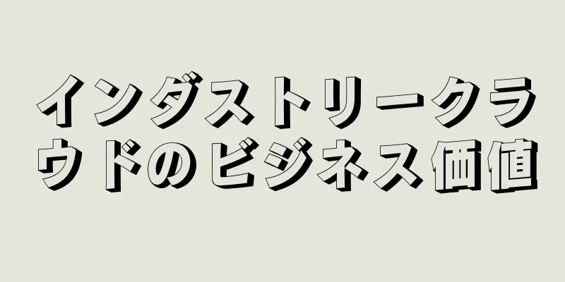 インダストリークラウドのビジネス価値