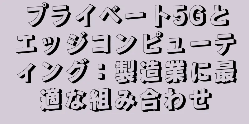 プライベート5Gとエッジコンピューティング：製造業に最適な組み合わせ