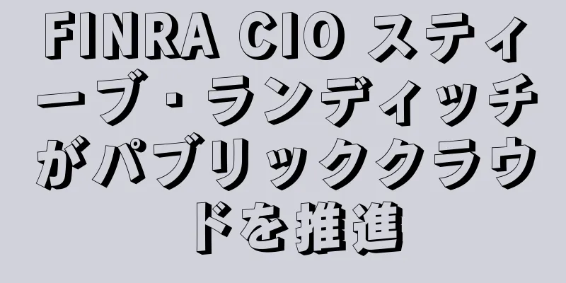 FINRA CIO スティーブ・ランディッチがパブリッククラウドを推進