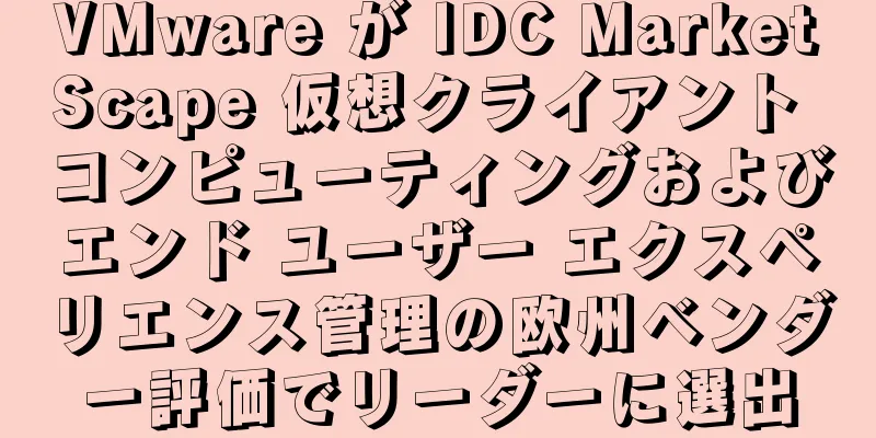 VMware が IDC MarketScape 仮想クライアント コンピューティングおよびエンド ユーザー エクスペリエンス管理の欧州ベンダー評価でリーダーに選出