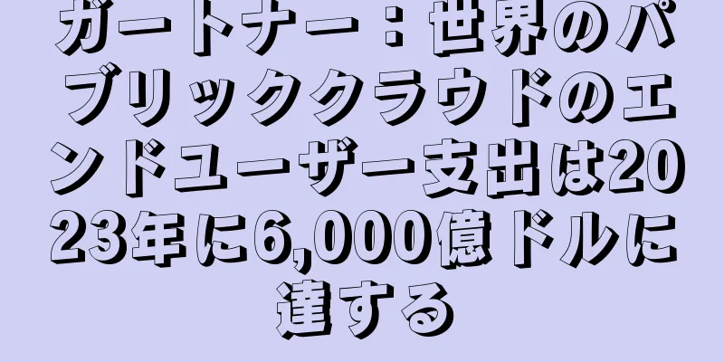 ガートナー：世界のパブリッククラウドのエンドユーザー支出は2023年に6,000億ドルに達する