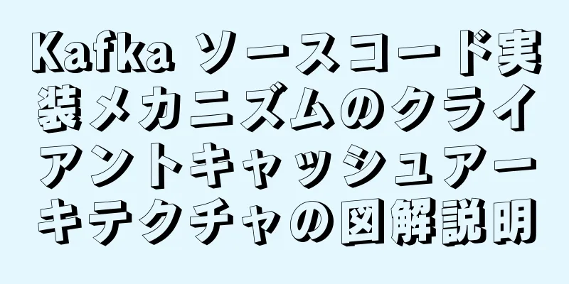Kafka ソースコード実装メカニズムのクライアントキャッシュアーキテクチャの図解説明