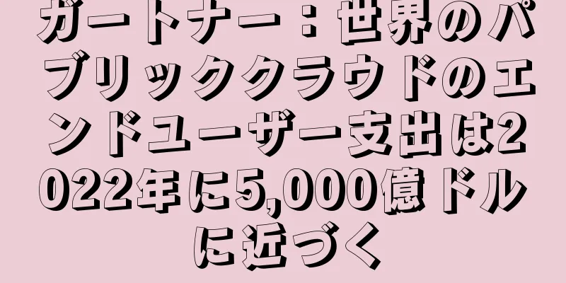 ガートナー：世界のパブリッククラウドのエンドユーザー支出は2022年に5,000億ドルに近づく