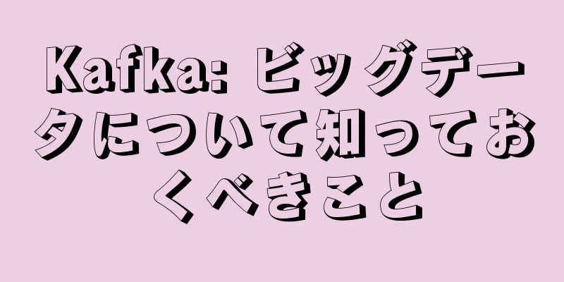 Kafka: ビッグデータについて知っておくべきこと