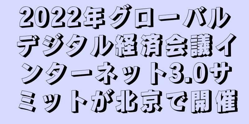 2022年グローバルデジタル経済会議インターネット3.0サミットが北京で開催